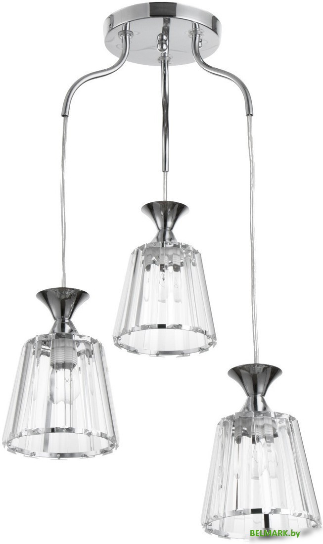 Подвесная люстра BayerLux Дейбен 9215114 (серебристый) - фото