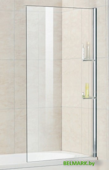 Шторка RGW SC-53 80 см (прозрачное/хром) - фото