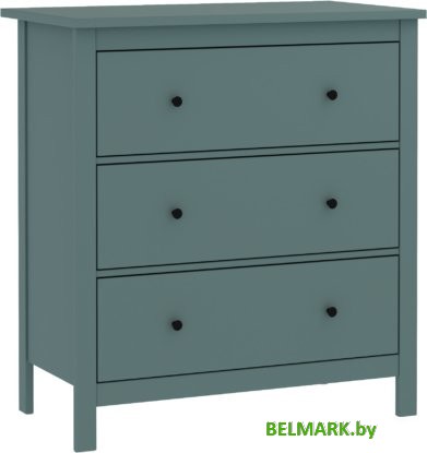 Комод Mio Tesoro Сага 2.08.02.020.6 (темно-бирюзовый) - фото