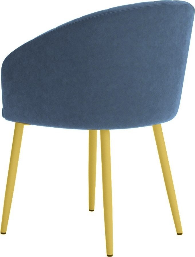 Стул Табурет Верона (бренди 08/каркас золото) - фото2