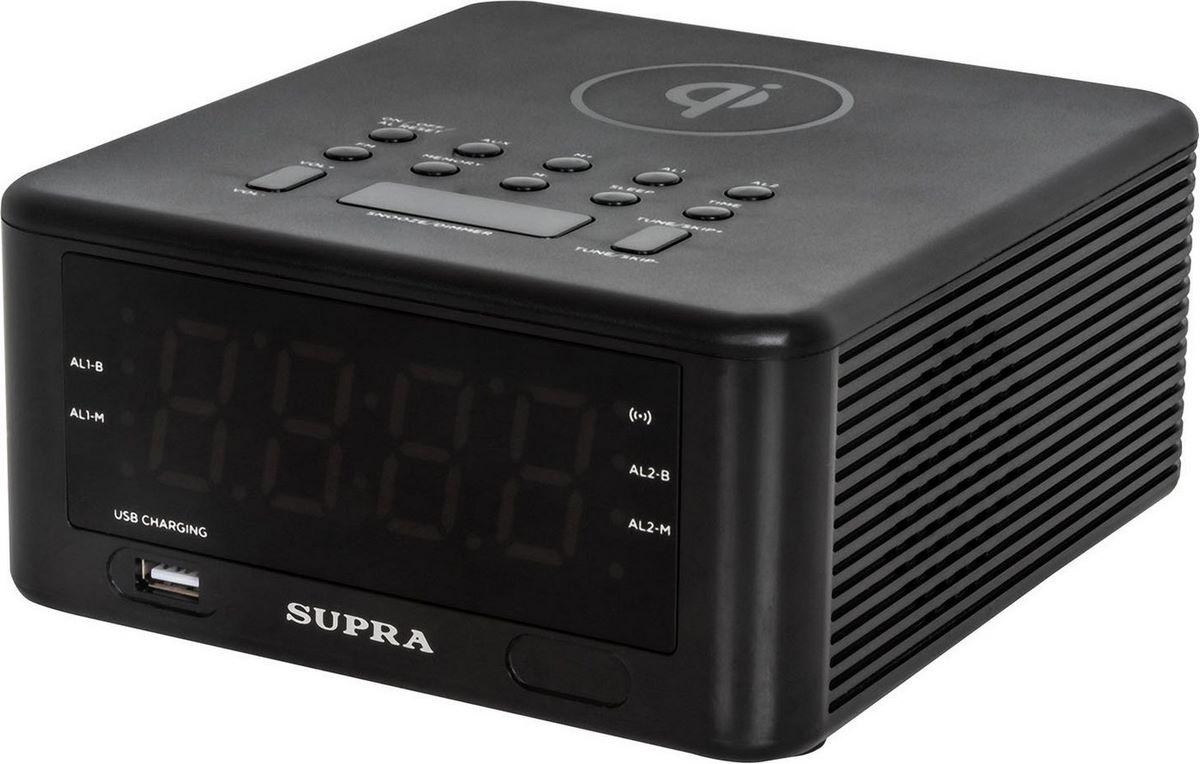 Настольные часы Supra SRC-14W - фото