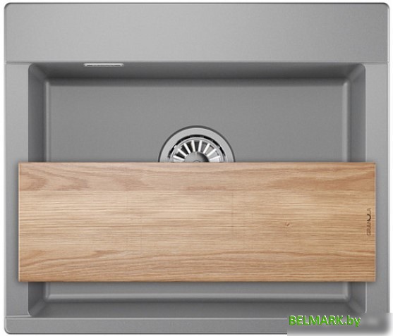 Кухонная мойка Granula ES-5804 (алюминиум) - фото