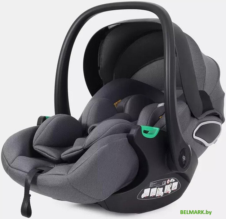 Детское автокресло Rant Evomax KBH602 (серый) - фото2