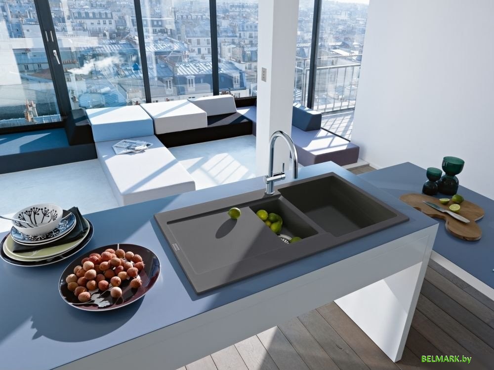 Кухонная мойка Franke Maris MRG 651-97 114.0716.348 (серый сланец) - фото2