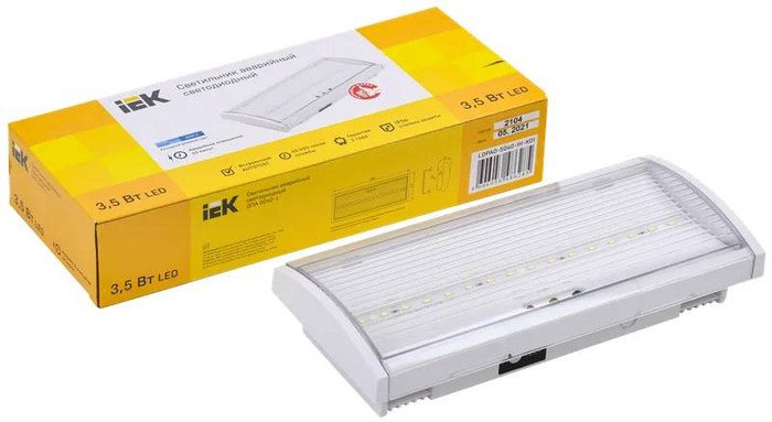 Светильник IEK ДПА 5040-1 LDPA0-5040-1H-K01 - фото2