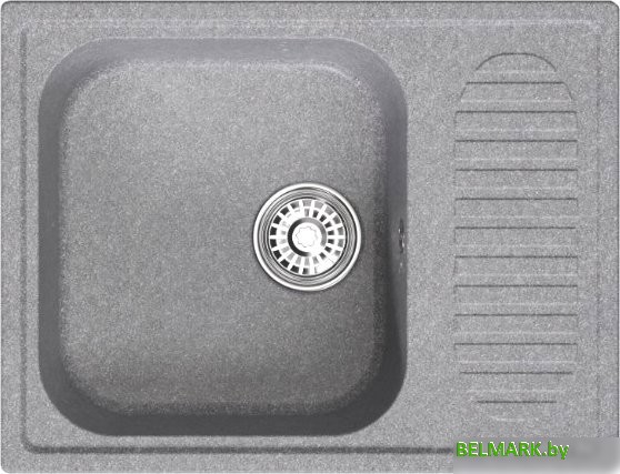 Кухонная мойка Mixline ML-GM18 551976 (графитовый) - фото