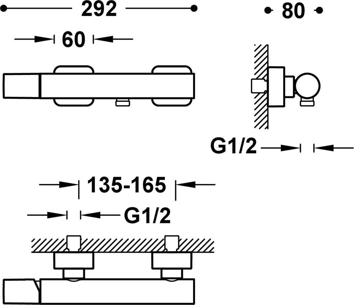 Смеситель с лейкой для биде Tres Loft Colors 20016701Or - фото2