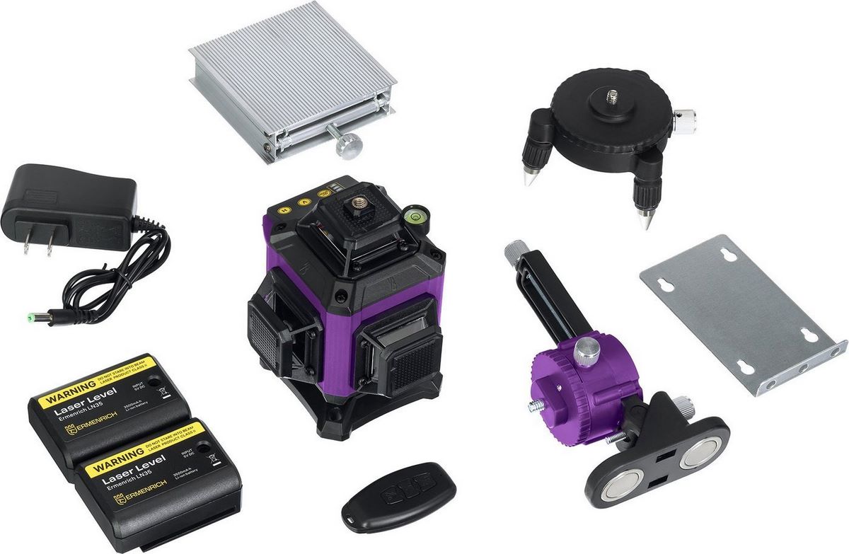 Лазерный нивелир Ermenrich PRO LN35 84651 - фото2