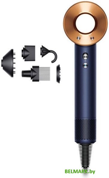 Фен Dyson HD07 Supersonic 113312-01 (евровилка, берлинская лазурь/медный) - фото