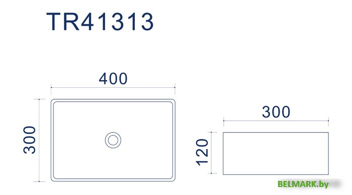 Умывальник Uptrend Roma (глянцевый белый) - фото