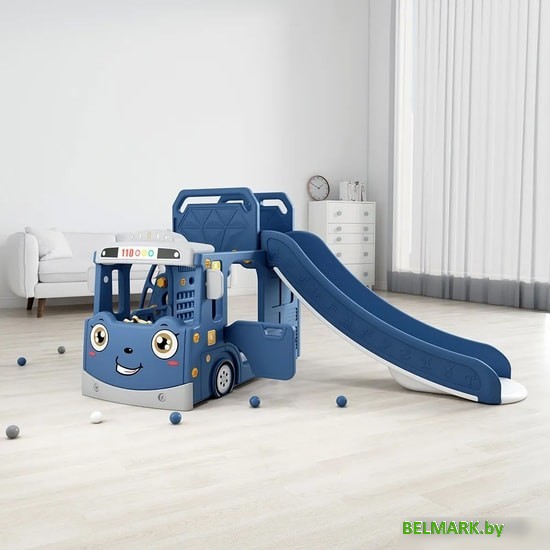 Горка Perfetto Sport Автомобиль PS-049-B (синий) - фото2