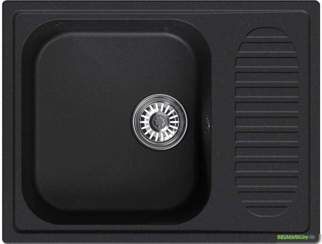 Кухонная мойка Mixline ML-GM18 551978 (ультра-черный) - фото