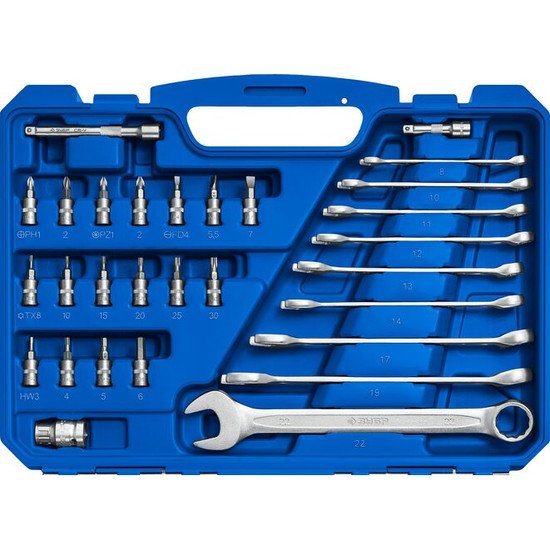 Универсальный набор инструментов Зубр 27635-H82_z01 (82 предмета) - фото2