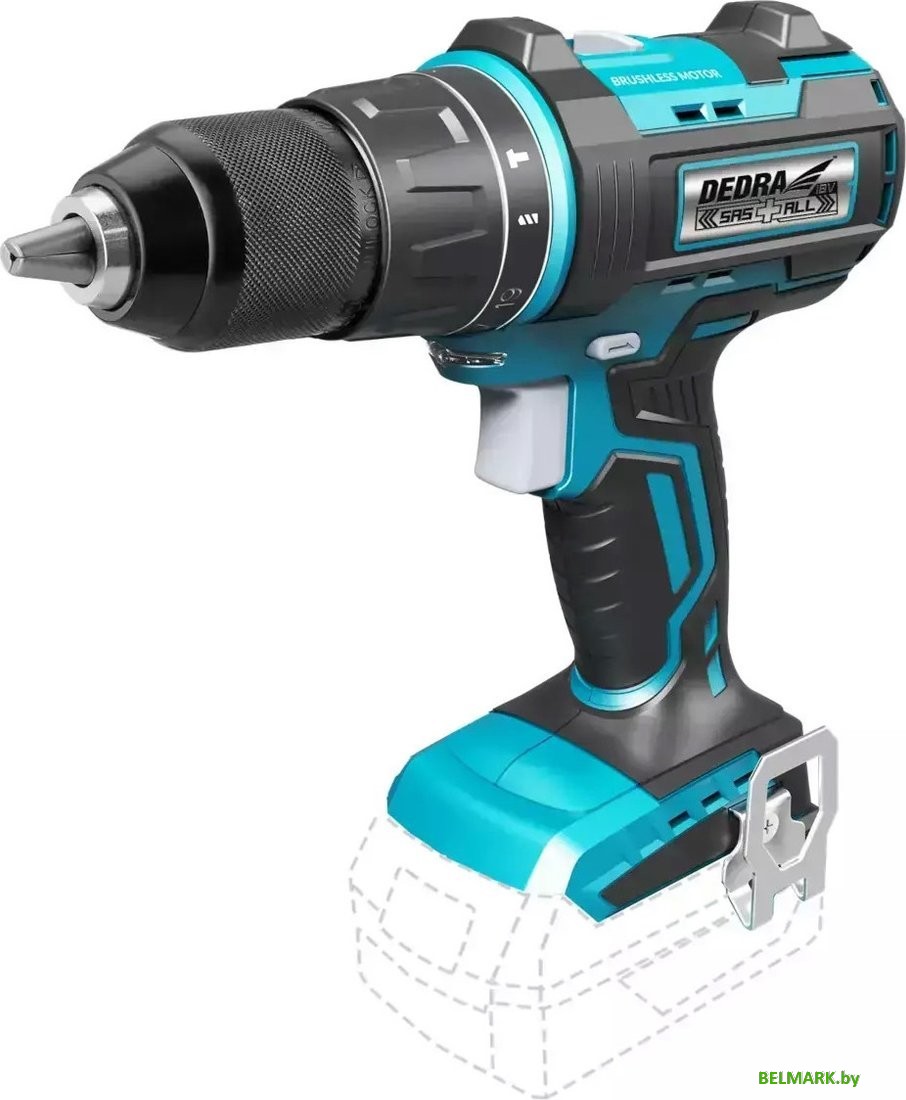 Ударная дрель-шуруповерт Dedra SAS+ALL DED7142 (без АКБ) - фото