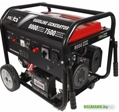 Бензиновый генератор SENCI SC11000-E3 - фото