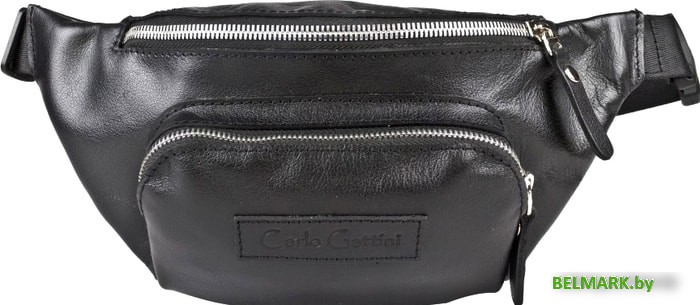 Сумка на пояс Carlo Gattini Classico Scarlino 7018-01 (черный) - фото