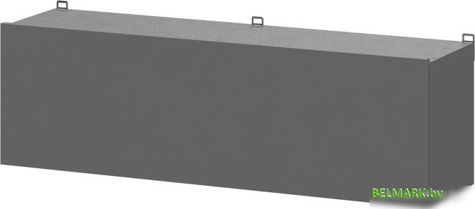 Полка NN мебель Денвер навесная 00-00111732 (графит серый) - фото