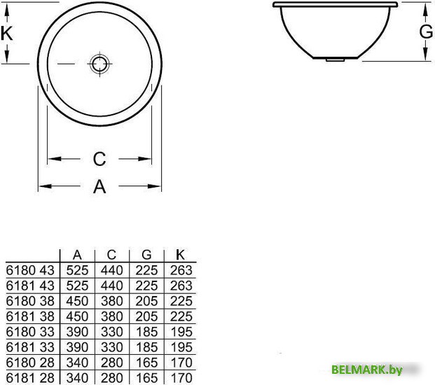Умывальник Villeroy & Boch Loop & Friends 61803801 - фото2