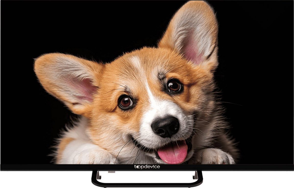 Телевизор Topdevice 32" SMART TV YаOS 03 (черный) - фото