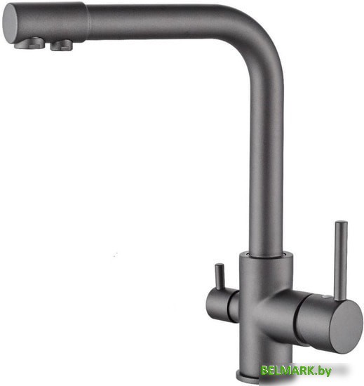 Смеситель Ledeme L4055U-3 (серый) - фото