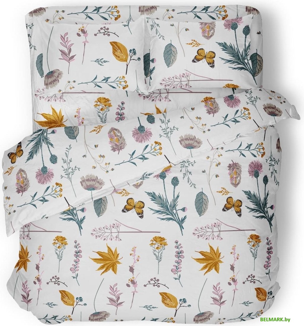 Постельное белье Samsara Home Осенний Евро Сат220ц-9 - фото