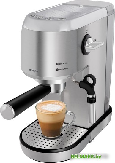 Рожковая помповая кофеварка Sencor SES 4900SS - фото