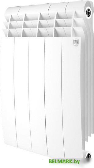 Биметаллический радиатор Royal Thermo BiLiner 500 Bianco Traffico (4 секции) - фото