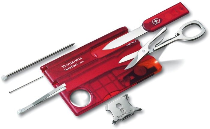 Туристический нож Victorinox SwissCard Lite 0.7300.T - фото2