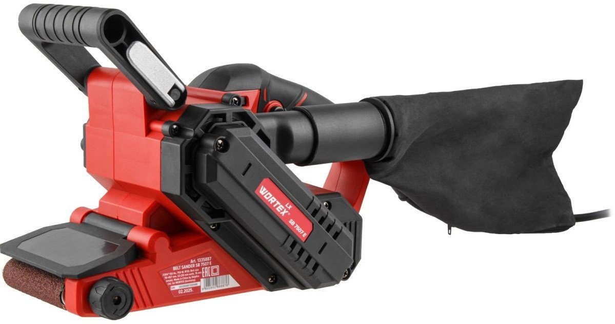 Ленточная шлифмашина Wortex LX SB 7507 E 1335887 - фото
