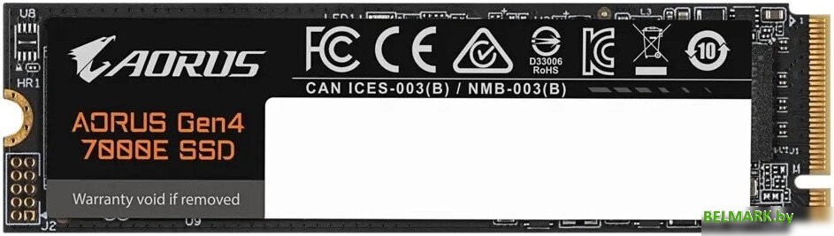 SSD Gigabyte Aorus Gen4 7000E 2TB AG470E2TB - фото