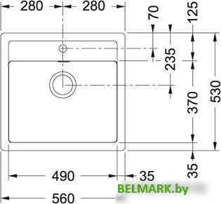 Кухонная мойка Franke Sirius SID 610 114.0443.343 (белый) - фото2
