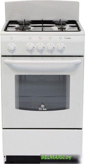 Кухонная плита De luxe 5040.38Г (Щ) (белый) - фото