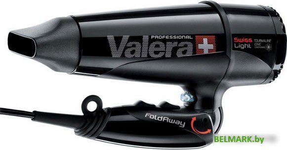 Фен Valera Swiss light 5400 fold-away ionic (черный) - фото2