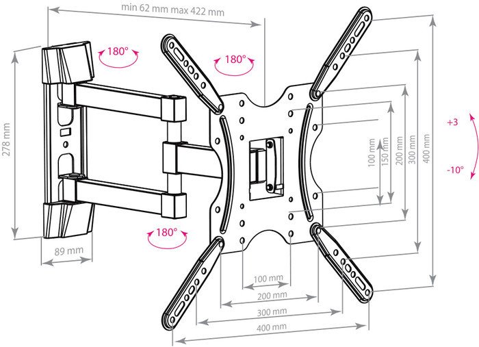 Кронштейн Arm Media LCD-404 - фото2