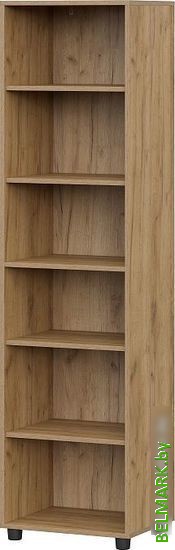 Шкаф-пенал SV-Мебель Милан 00-00107343 (дуб золотой/олива софт) - фото2