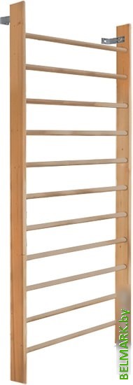 Шведская стенка (лестница) Динамика ZSO-000049 2400х1000 (боковины массив сосны 110х35 мм) - фото