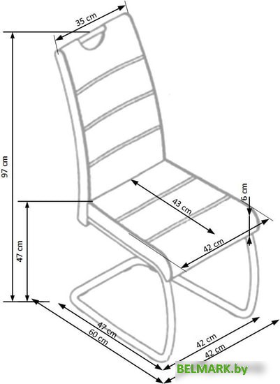 Стул Halmar K349 - фото2