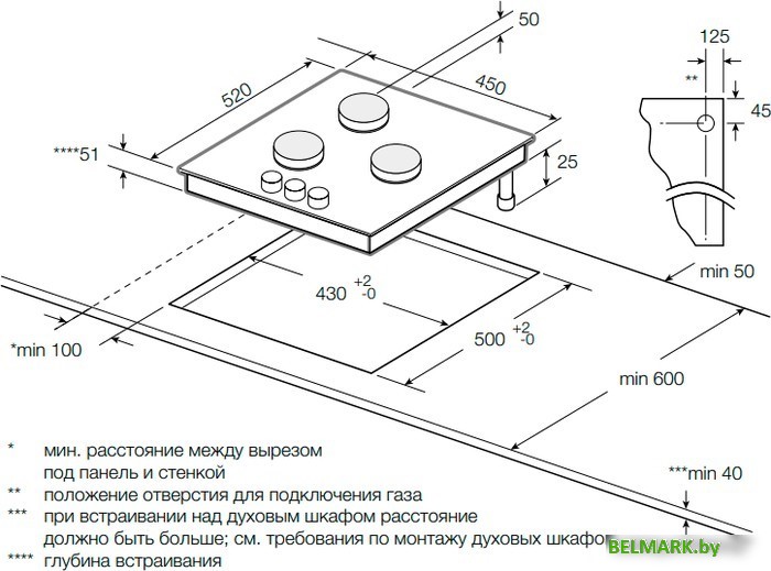 Варочная панель Graude GS 45.1 W - фото2