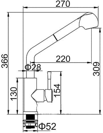 Смеситель Ledeme L76014 - фото2