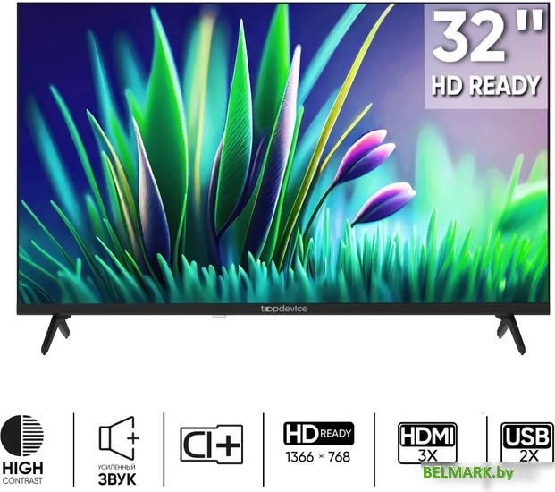Телевизор Topdevice Frameless TDTV32CN04H_BK - фото