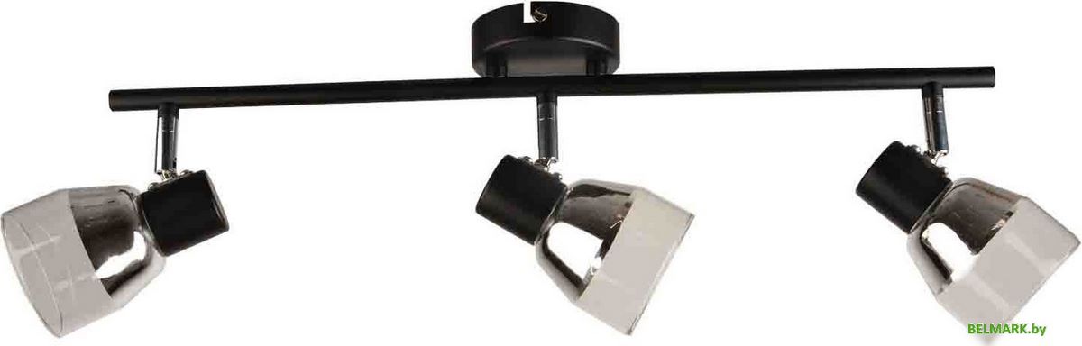 Люстра средней высоты Mirastyle BL-2844/3 BK+CR - фото