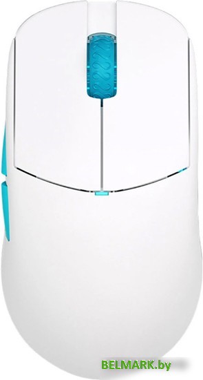Игровая мышь Lamzu Atlantis Mini Pro (белый/голубой) - фото