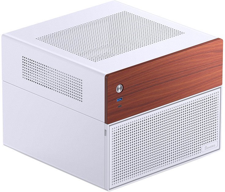 Корпус Jonsbo N4 (белый) - фото