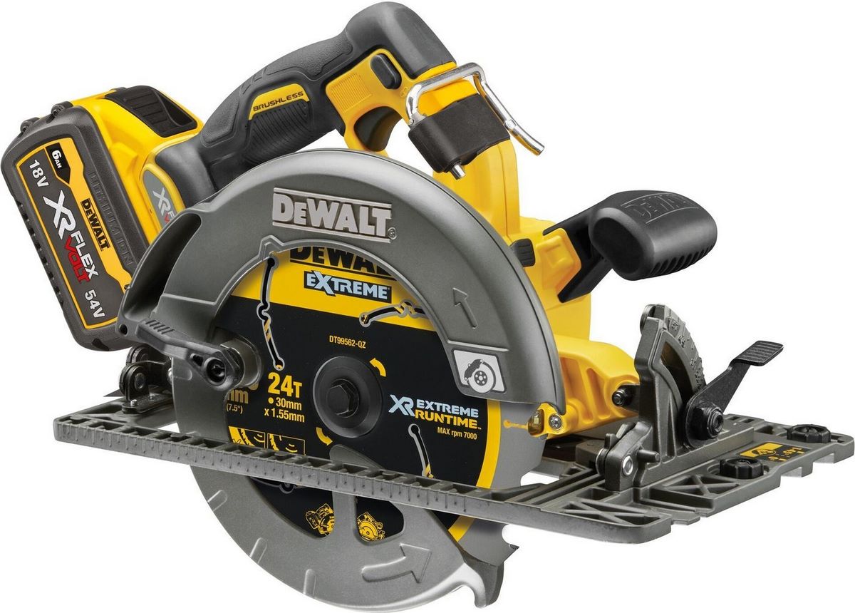 Дисковая (циркулярная) пила DeWalt DCS579T2 (с 2-мя АКБ, кейс) - фото2