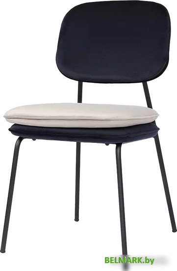 Стул Bergenson Bjorn Pea BB0000616 (темно-синий/бежевый) - фото