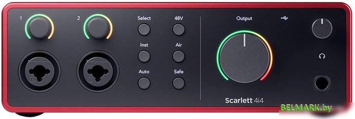 Аудиоинтерфейс Focusrite Scarlett 4i4 (4-е поколение) - фото2