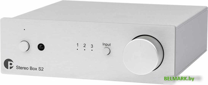 Интегральный усилитель Pro-Ject Stereo Box S2 (серебристый) - фото