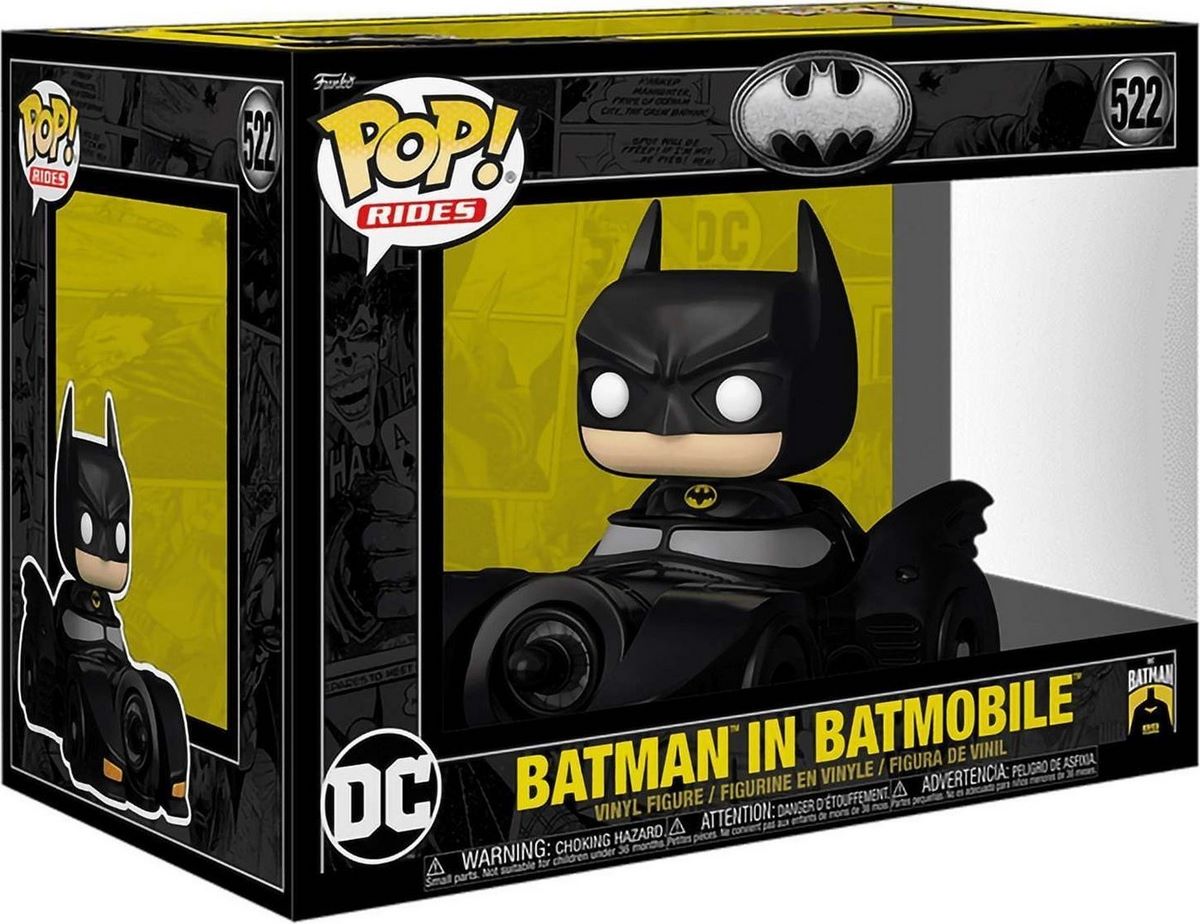Фигурка Funko POP! Rides DC Batman 85th Batman in Batmobile (522) 80689 - фото2