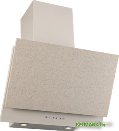 Кухонная вытяжка Elikor Рубин Stone S4 60П-700-Э4Д (топленое молоко) - фото