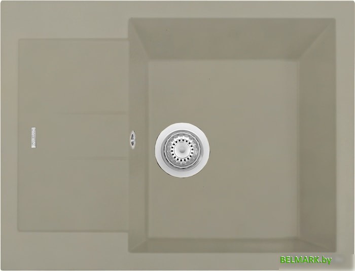 Кухонная мойка Longran Amanda AMG650.500 (truffle/54) - фото